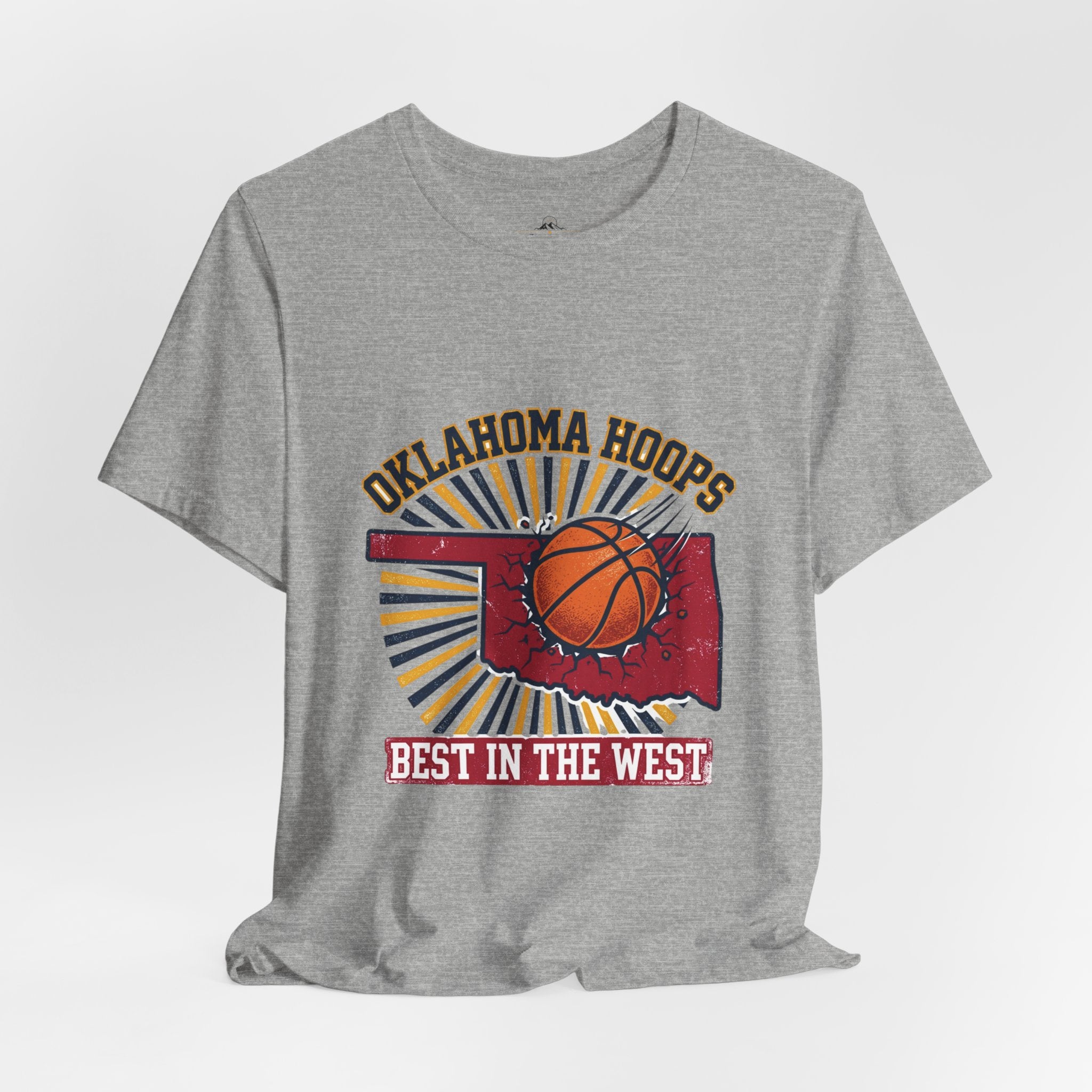 Oklahoma Hoops 'Best in the West' T-Shirt | OKC pride, vintage collegiate hoops