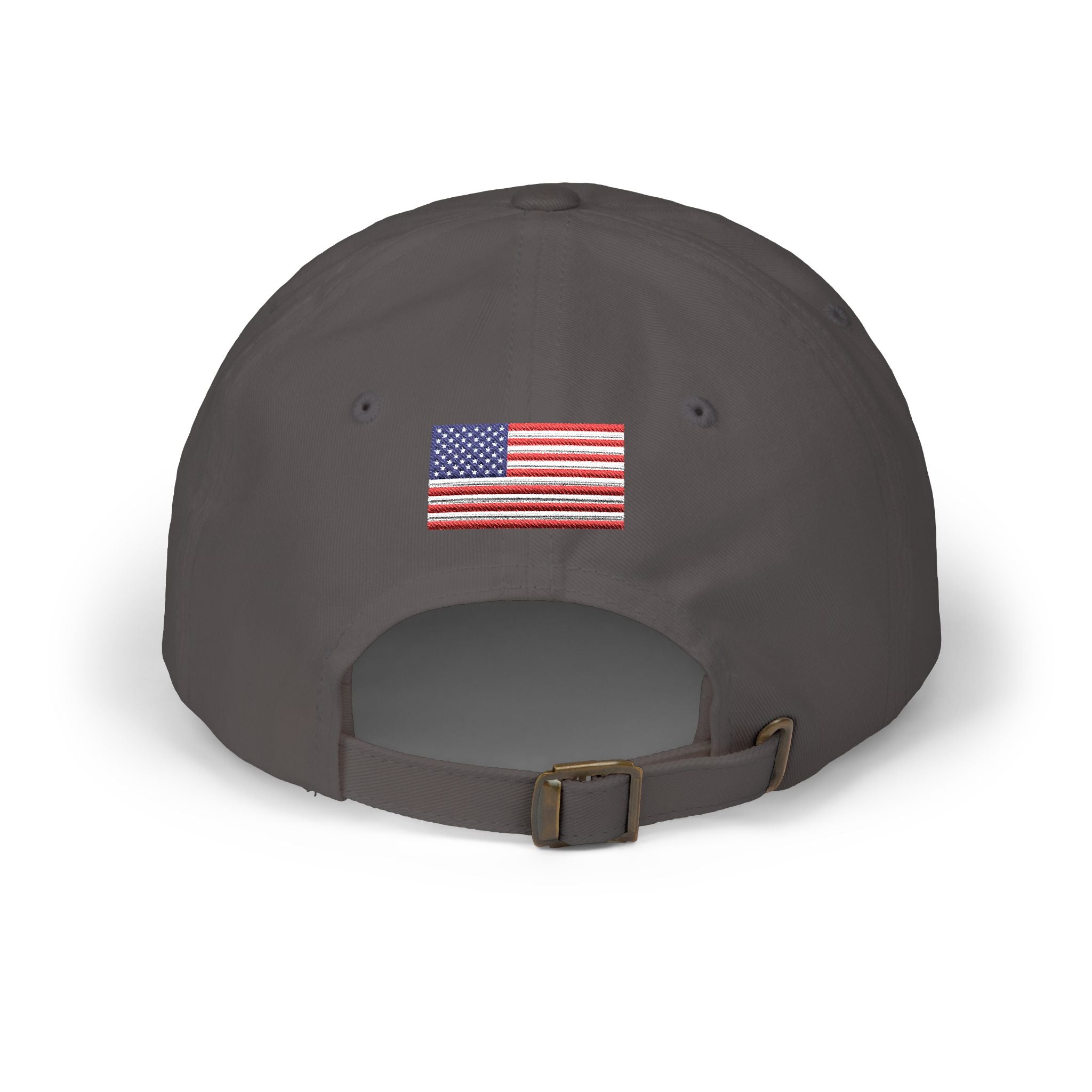 American Veteran Dad Cap - Patriotic Flag Embroidered Baseball Hat