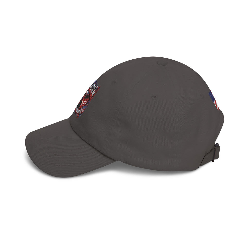 American Veteran Dad Cap - Patriotic Flag Embroidered Baseball Hat
