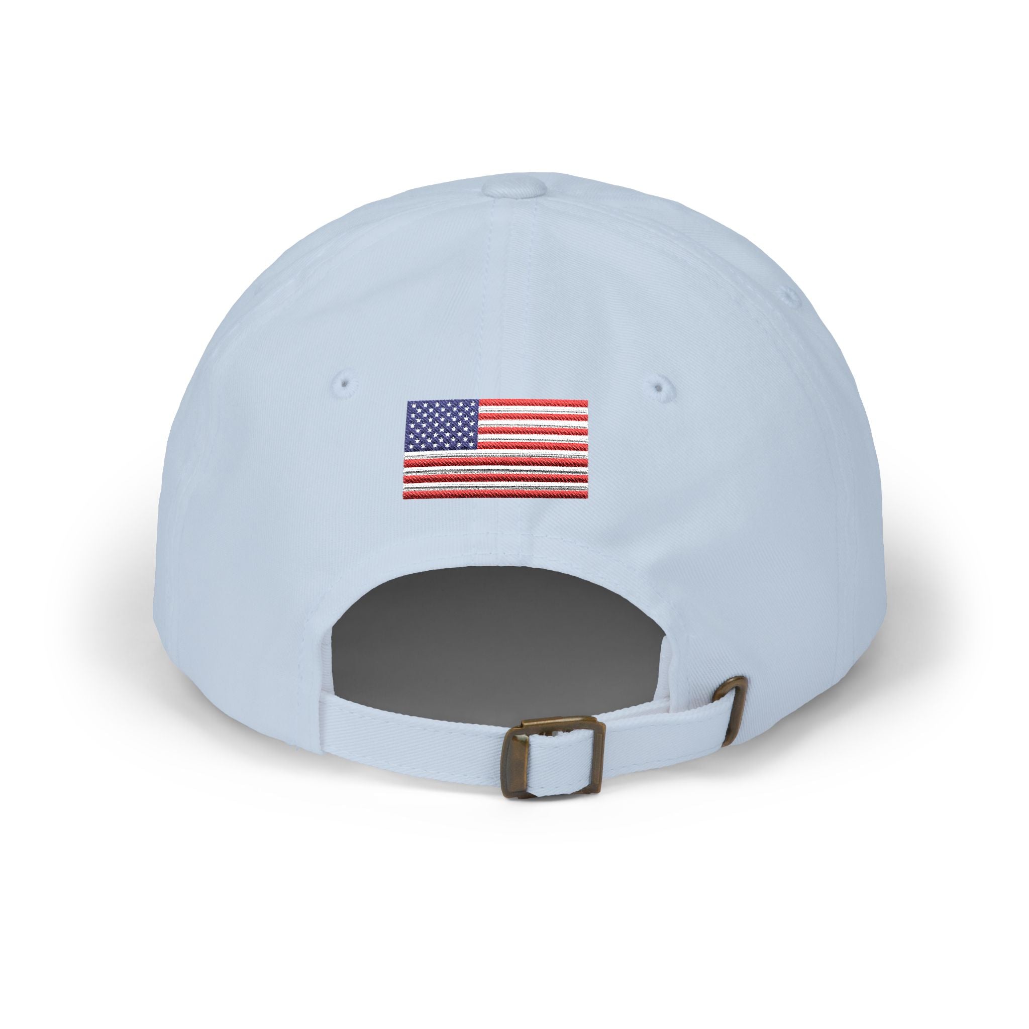 American Veteran Dad Cap - Patriotic Flag Embroidered Baseball Hat