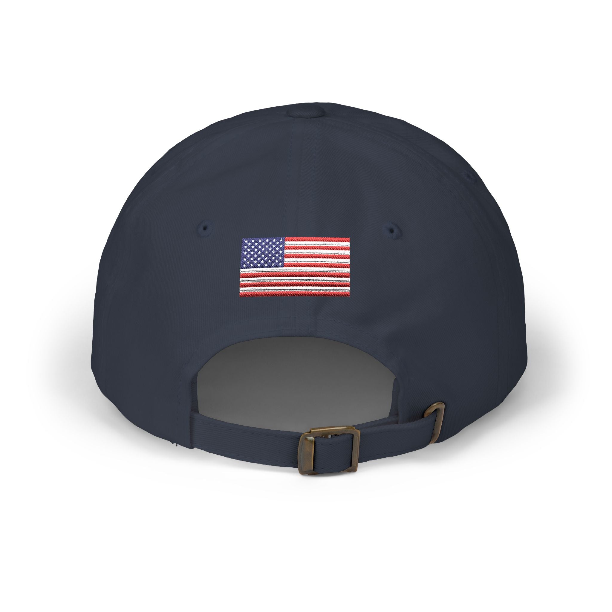 American Veteran Dad Cap - Patriotic Flag Embroidered Baseball Hat