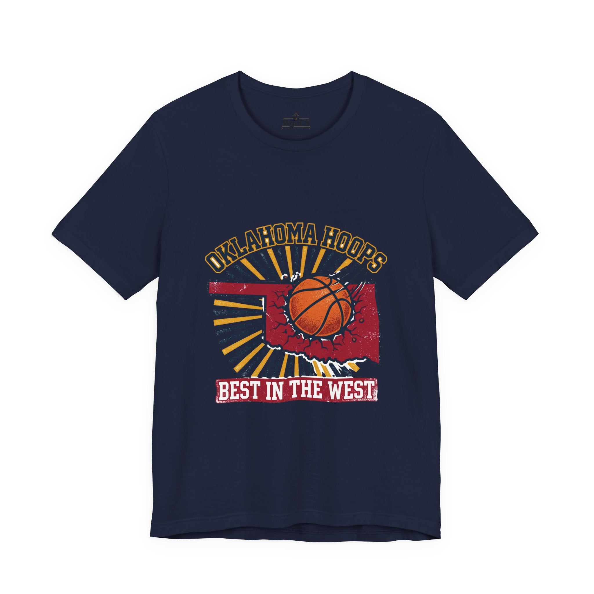 Oklahoma Hoops 'Best in the West' T-Shirt | OKC pride, vintage collegiate hoops