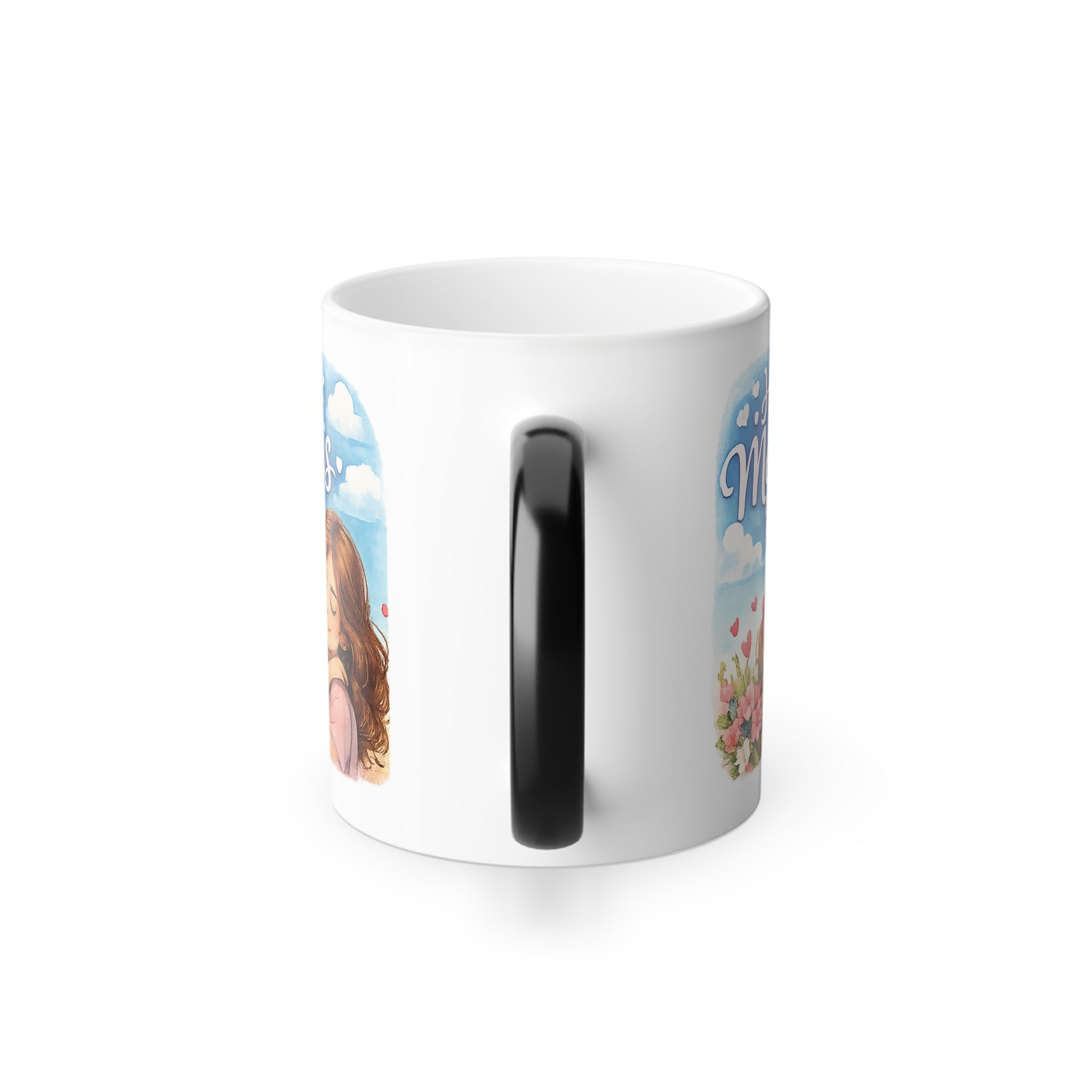 Color-Changing 'I Love You, Mom' Mug - 11oz Heat Reveal Gift