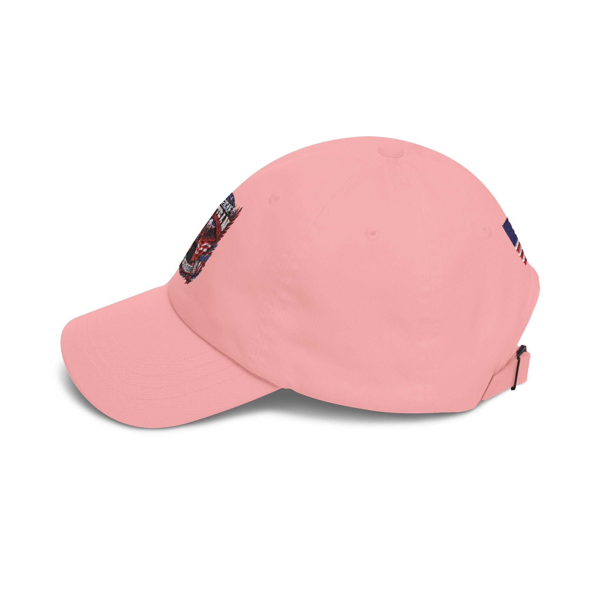 American Veteran Dad Cap - Patriotic Flag Embroidered Baseball Hat