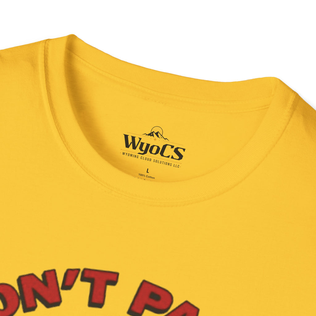 Don't Panic Stay Cool T-Shirt - Retro Skate Bear Graphic Tee