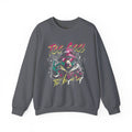 Crewneck Sweatshirt - 'Too Cool to Be Nice' Retro Bear Streetwear