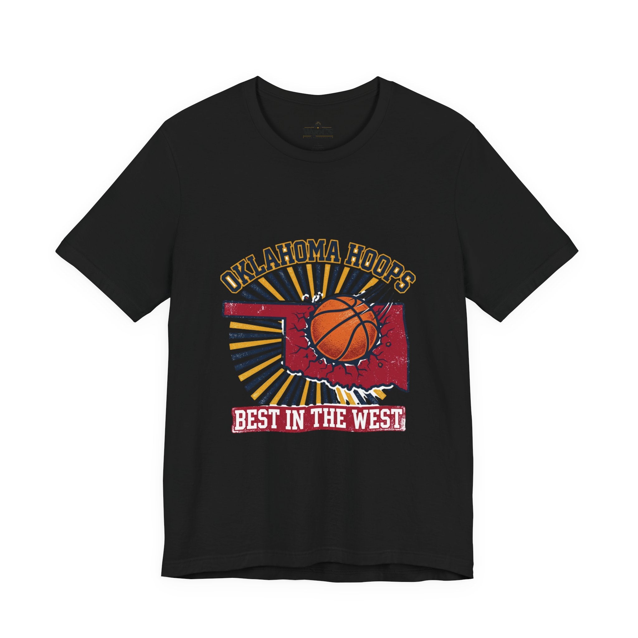 Oklahoma Hoops 'Best in the West' T-Shirt | OKC pride, vintage collegiate hoops