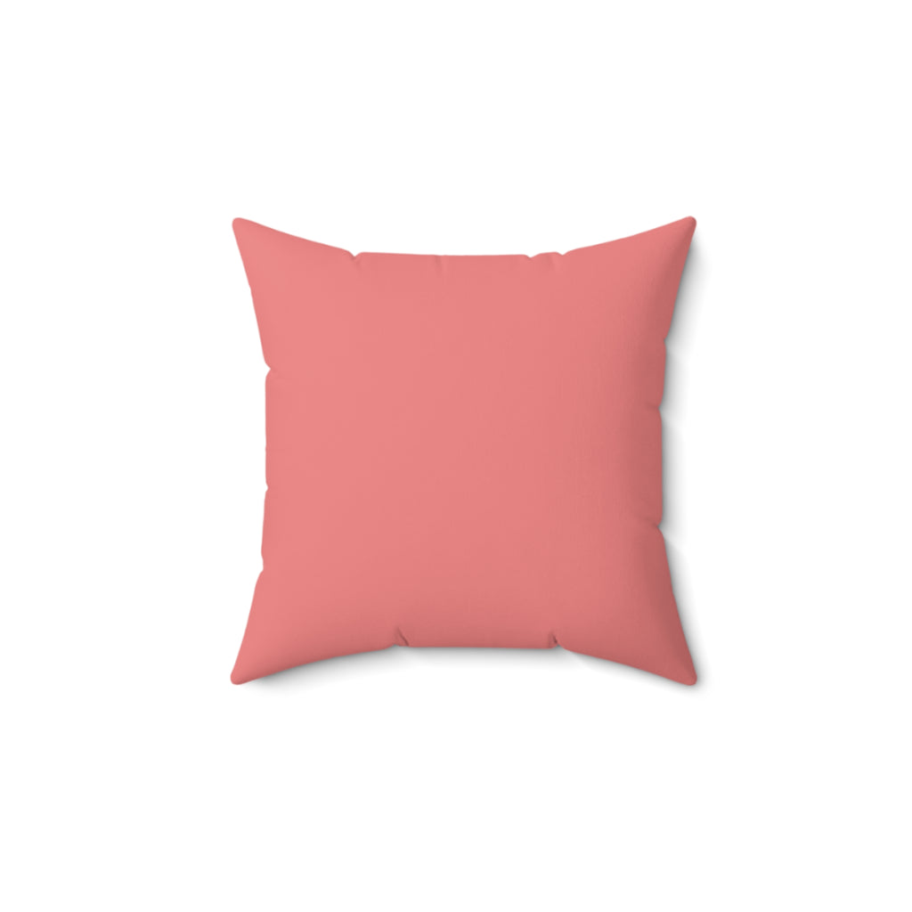 God Bless America Flag Pillow - Patriotic Square Throw Pillow