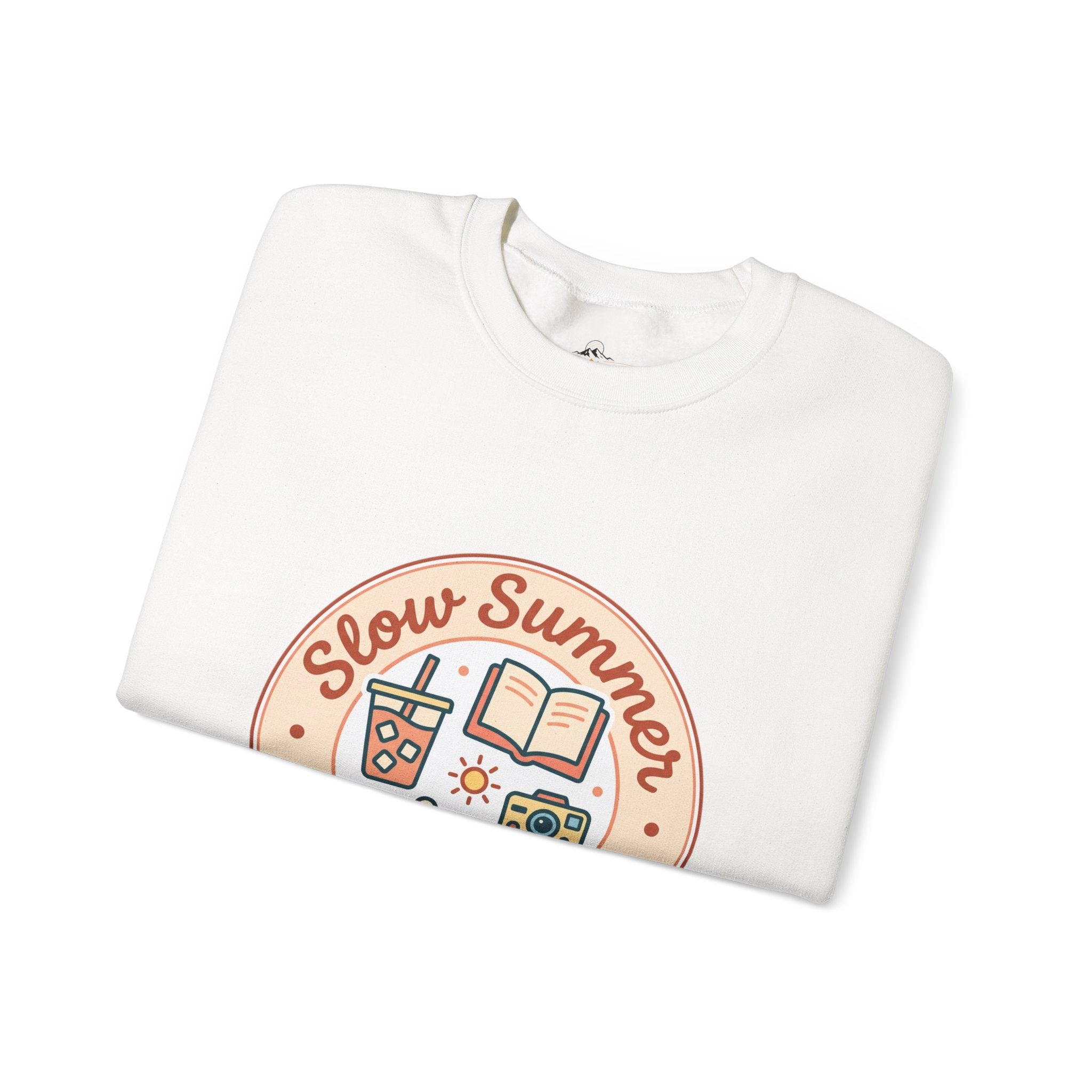Slow Summer Club Sweatshirt | summer aesthetic, pastel coastal vibes