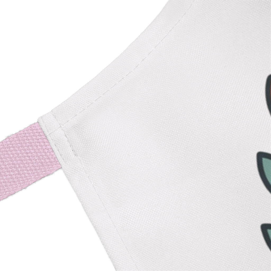 Mother's Day Floral Apron - "I Love You Mom, You're Special to Me" Kitchen Apron