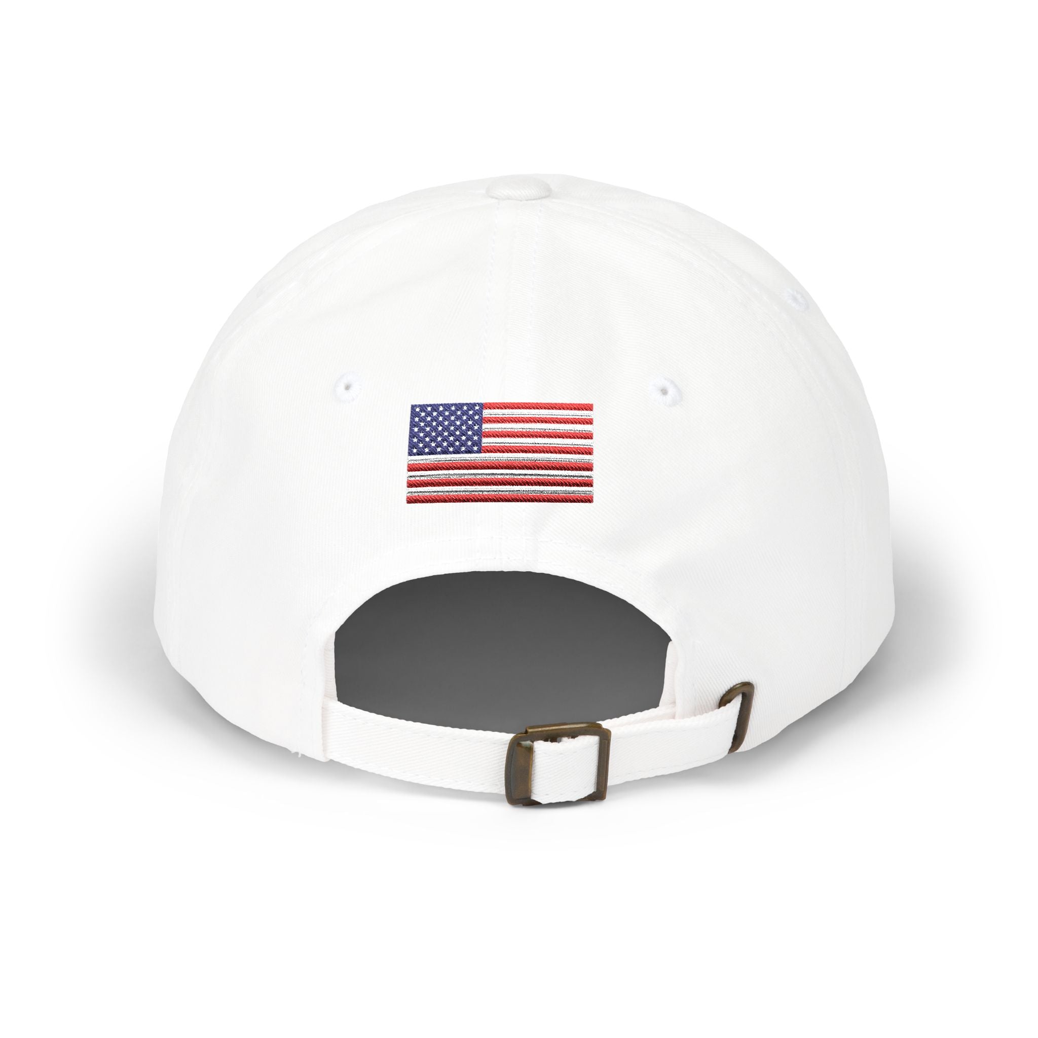 American Veteran Dad Cap - Patriotic Flag Embroidered Baseball Hat
