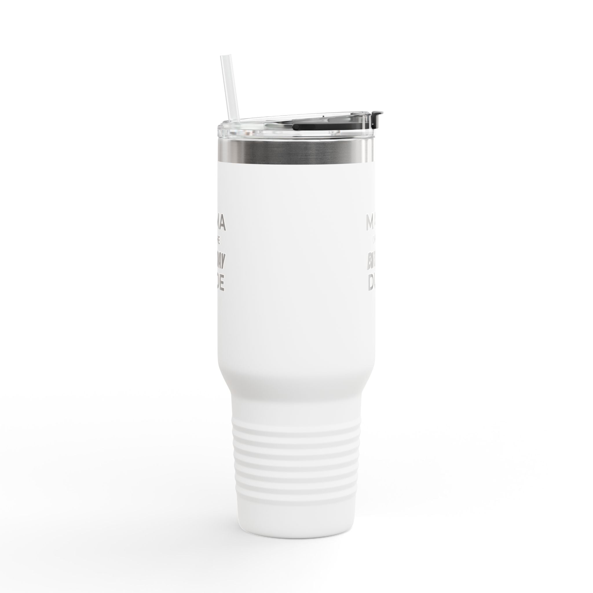 Mama of the Birthday Dude 40oz Insulated Travel Mug