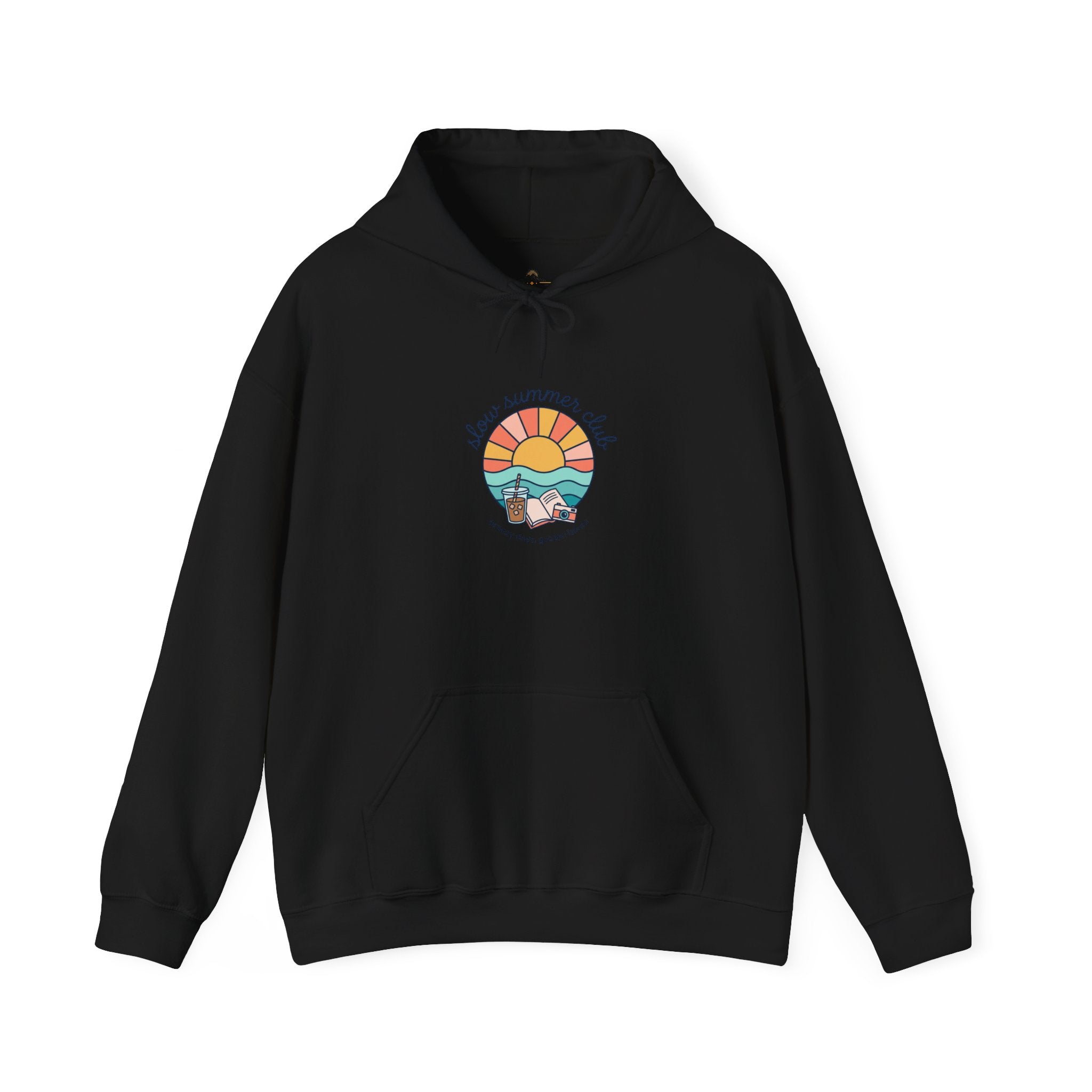 Sunny Retro Sunset Hoodie | summer aesthetic, coastal vibes