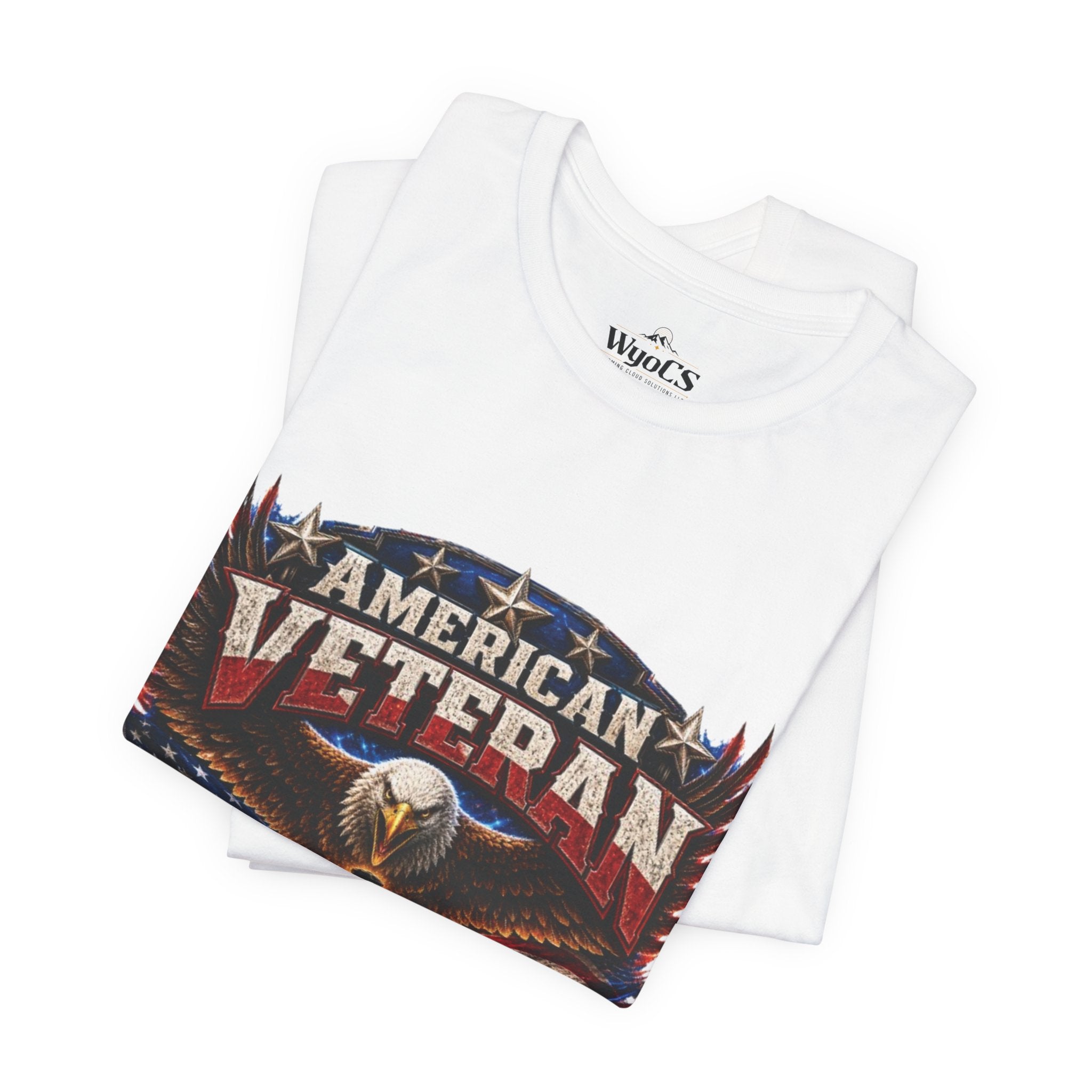 American Veteran T-Shirt - Honor Duty Freedom Patriotic Tee