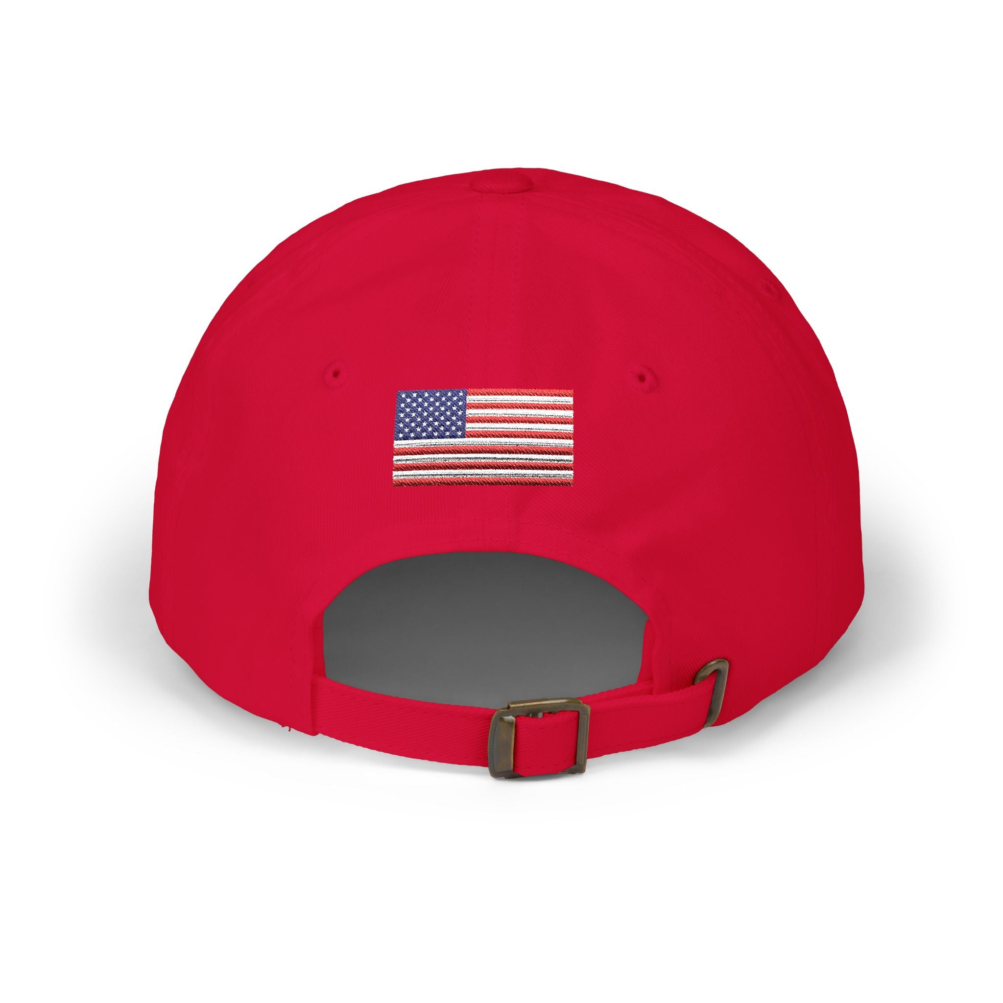 American Veteran Dad Cap - Patriotic Flag Embroidered Baseball Hat