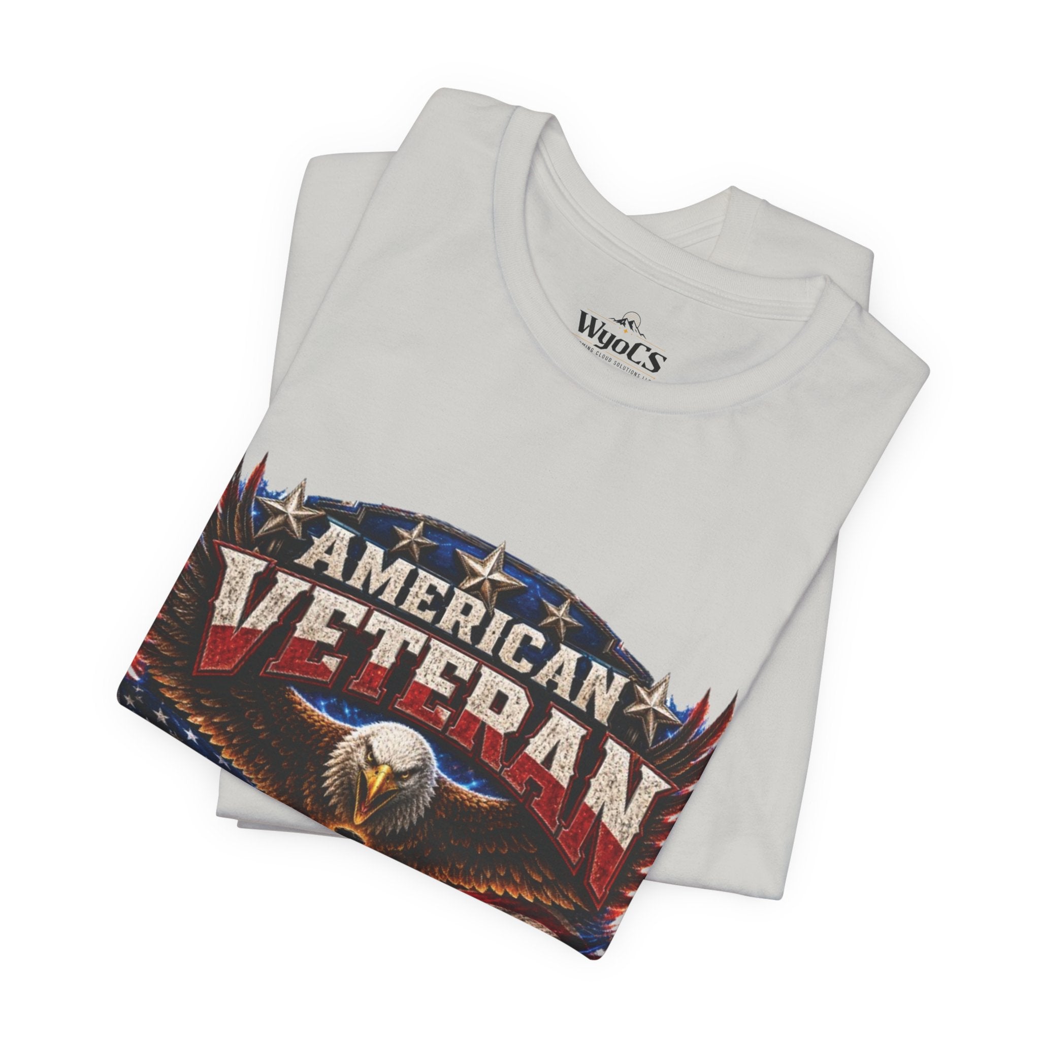 American Veteran T-Shirt - Honor Duty Freedom Patriotic Tee