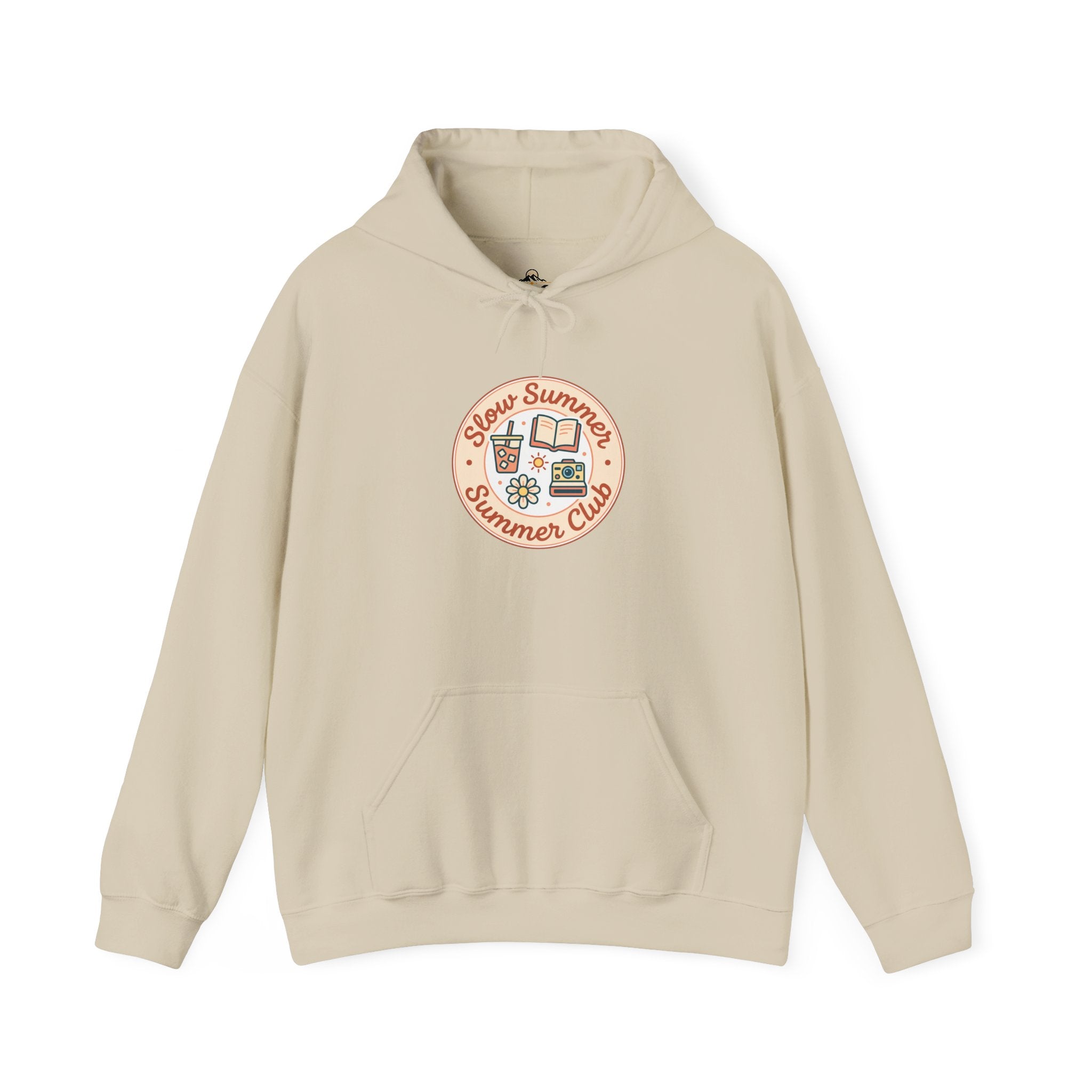 Slow Summer Club Hoodie | summer aesthetic, pastel coastal vibes