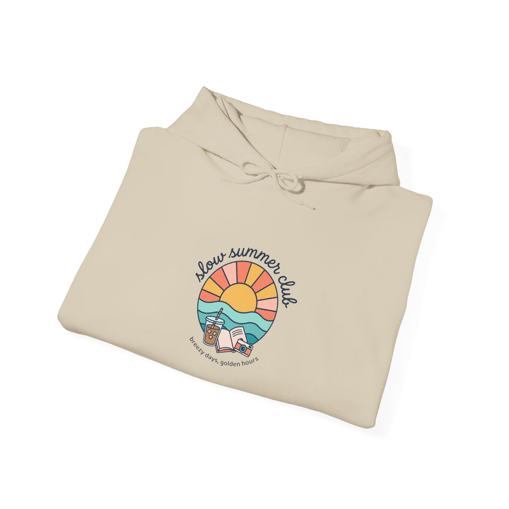 Sunny Retro Sunset Hoodie | summer aesthetic, coastal vibes