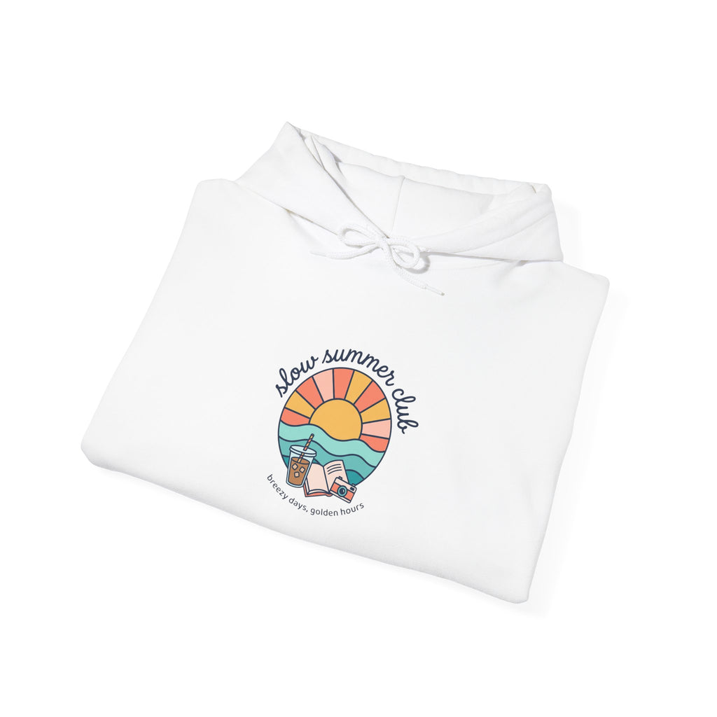 Sunny Retro Sunset Hoodie | summer aesthetic, coastal vibes
