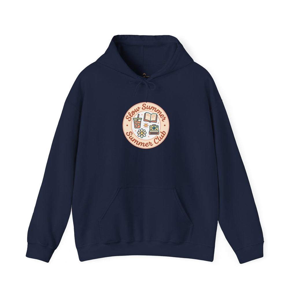 Slow Summer Club Hoodie | summer aesthetic, pastel coastal vibes
