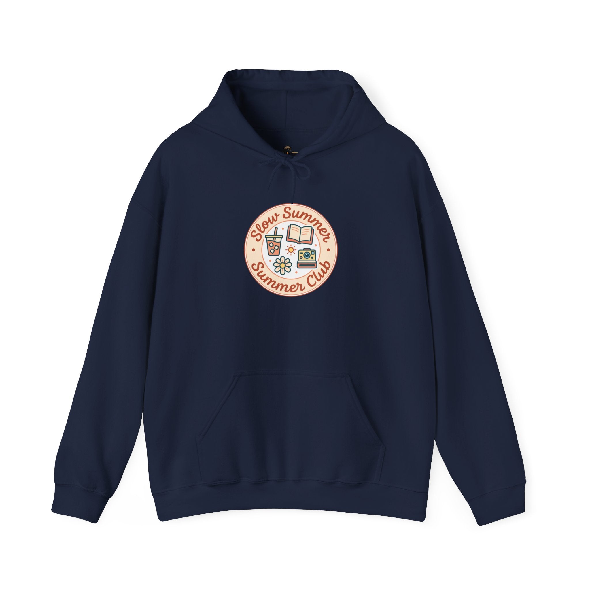 Slow Summer Club Hoodie | summer aesthetic, pastel coastal vibes