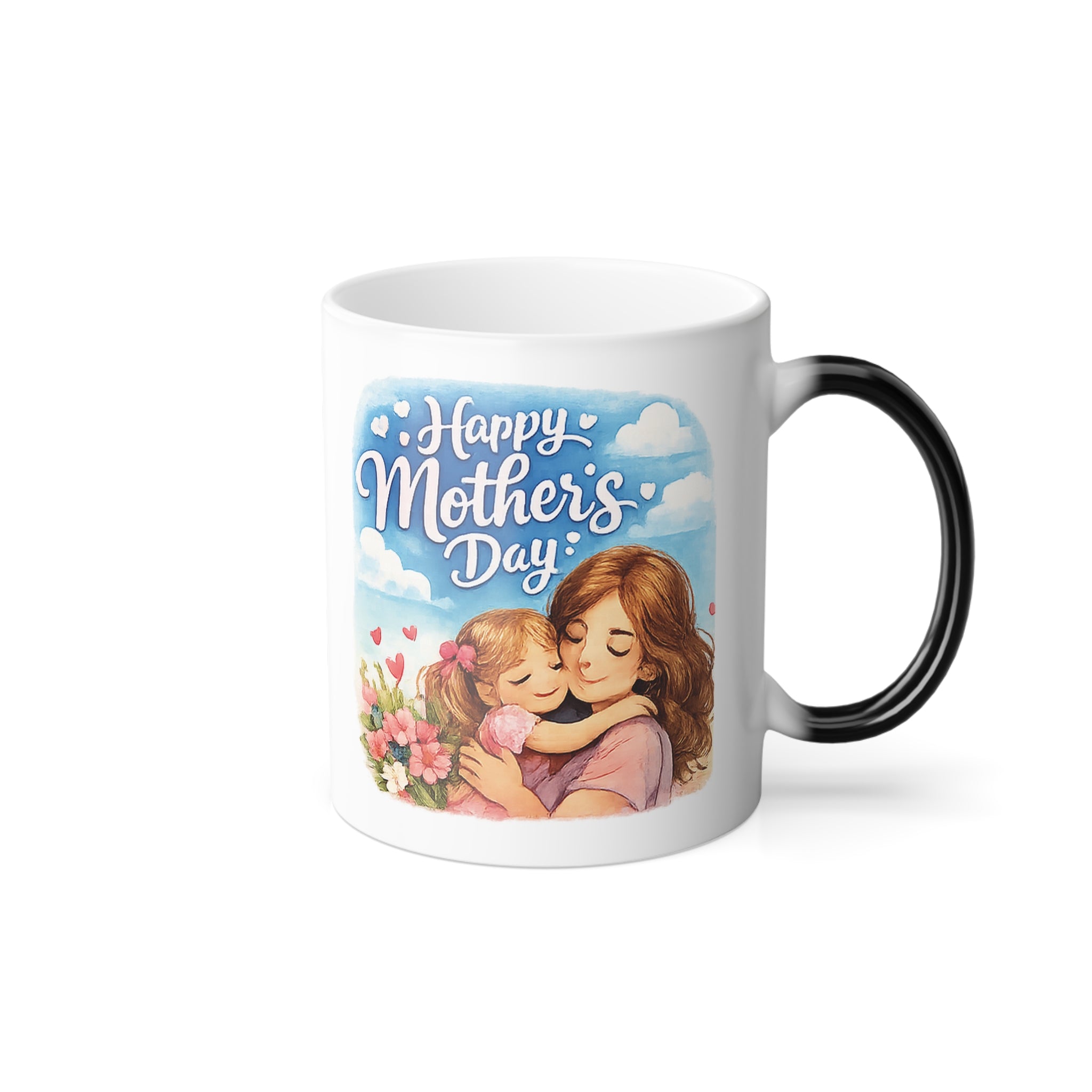 Color-Changing 'I Love You, Mom' Mug - 11oz Heat Reveal Gift