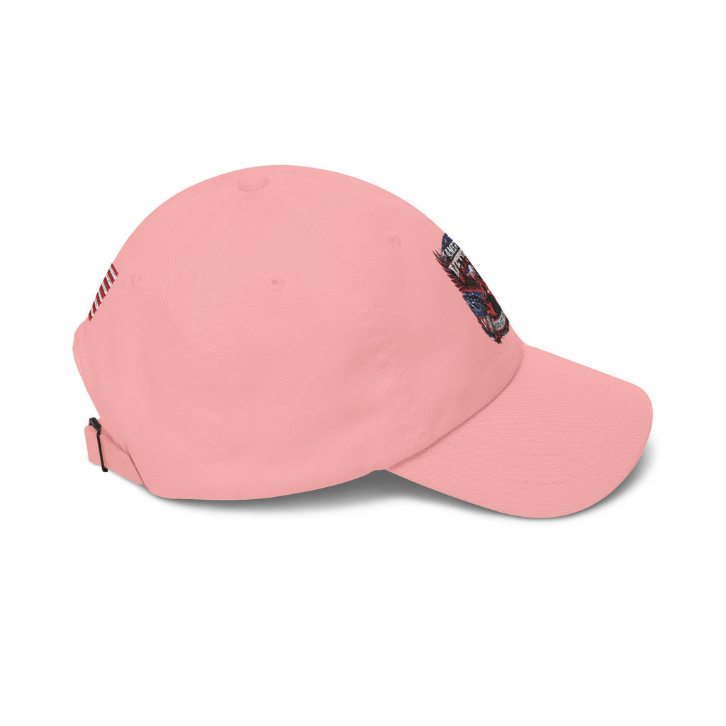 American Veteran Dad Cap - Patriotic Flag Embroidered Baseball Hat