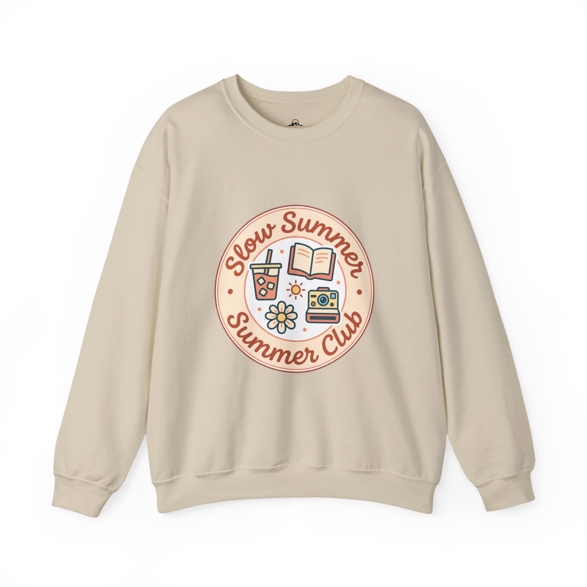 Slow Summer Club Sweatshirt | summer aesthetic, pastel coastal vibes