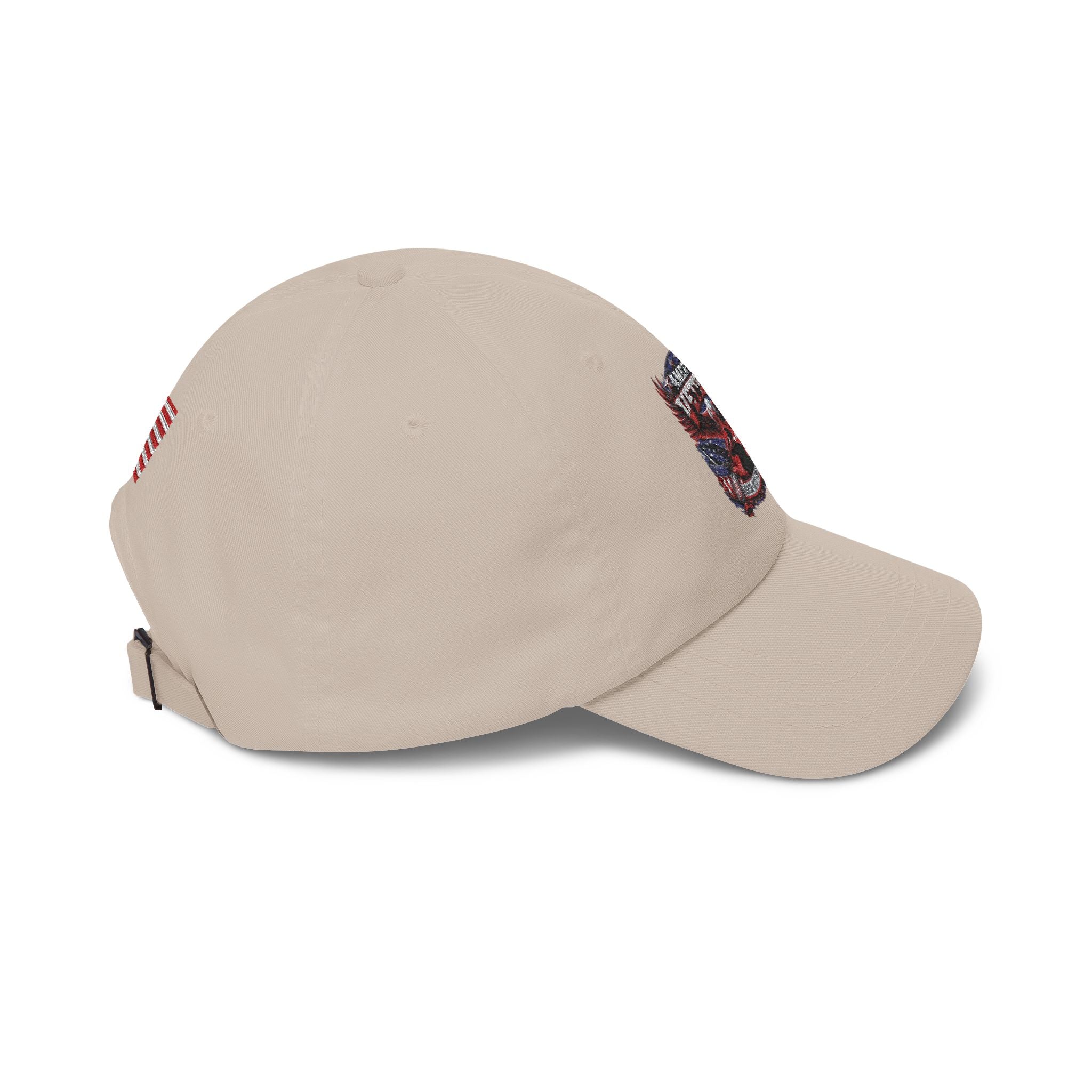 American Veteran Dad Cap - Patriotic Flag Embroidered Baseball Hat