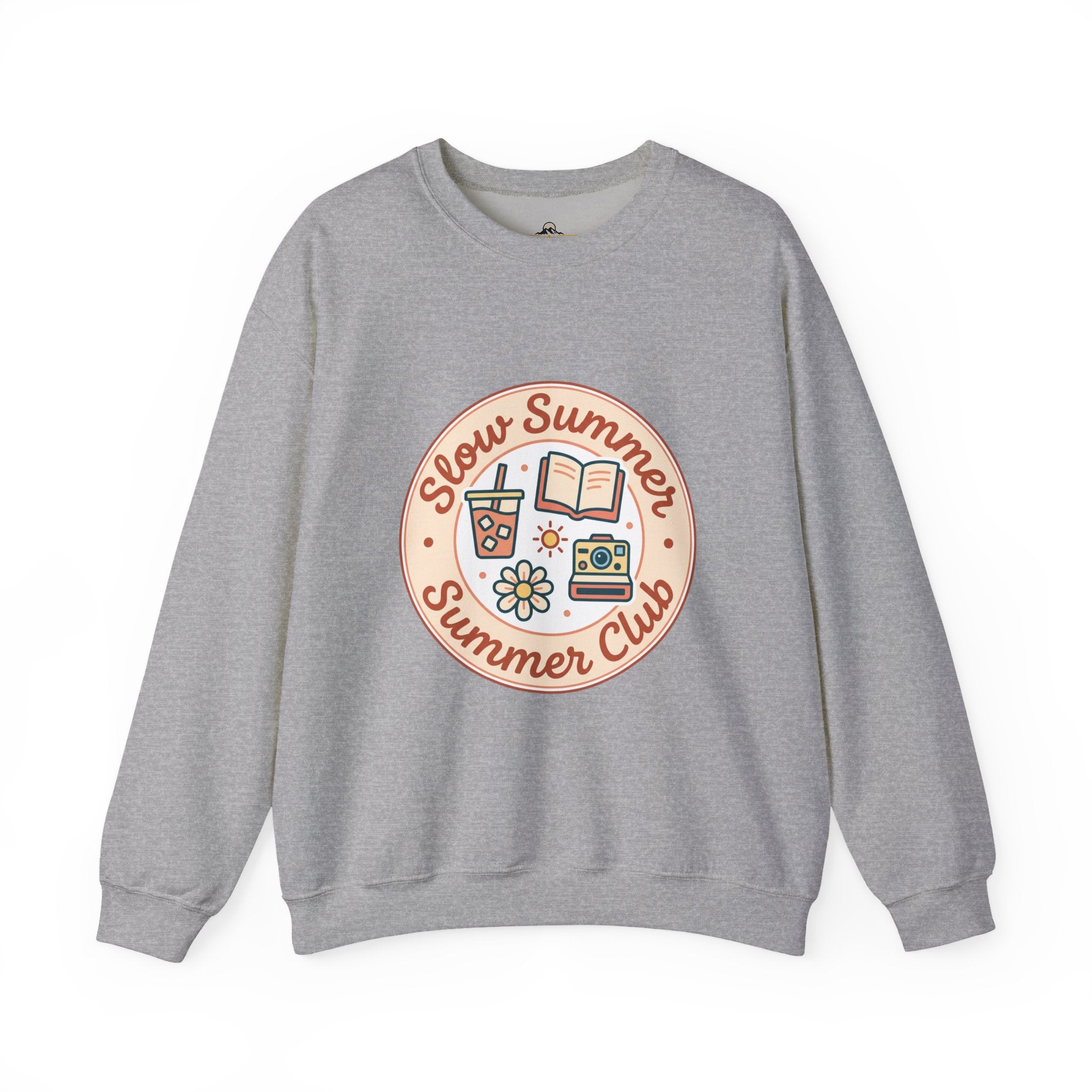 Slow Summer Club Sweatshirt | summer aesthetic, pastel coastal vibes