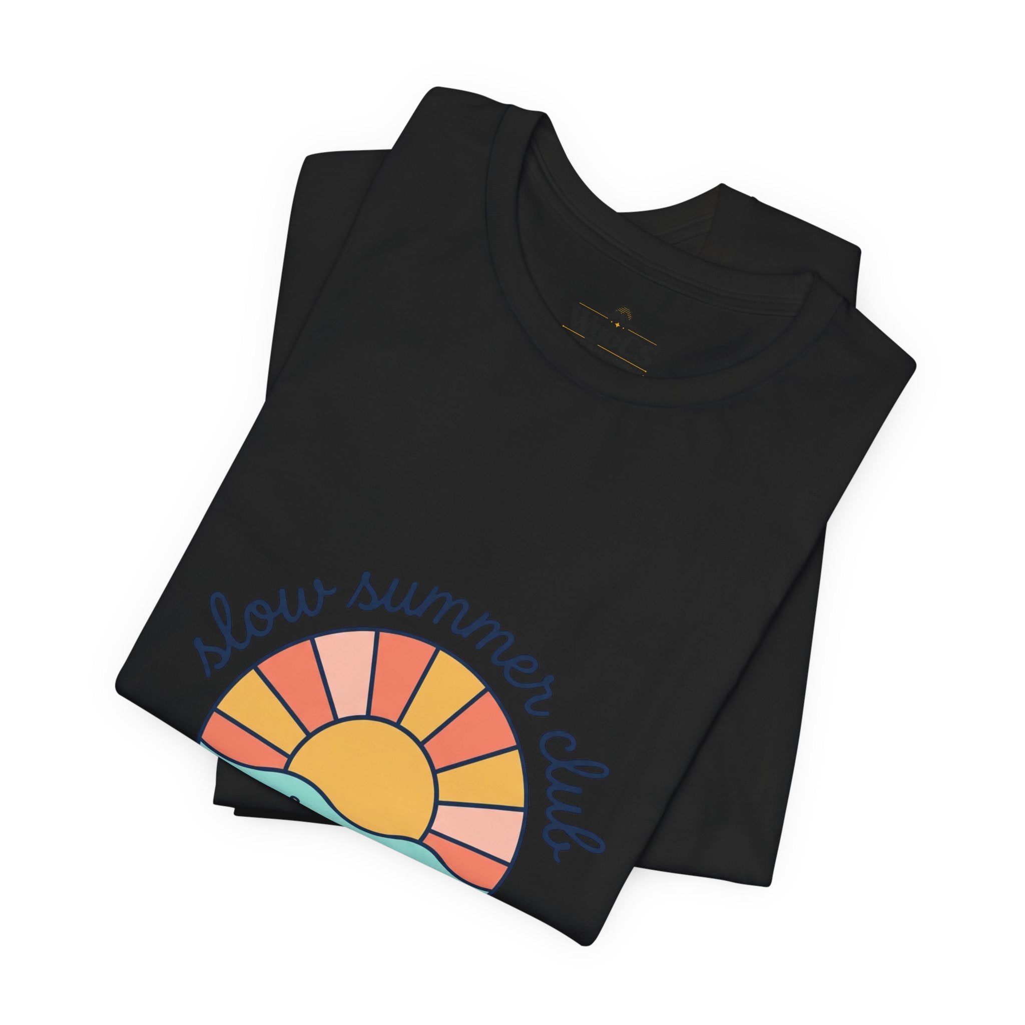 Sunny Summer Club Tee | summer aesthetic, coastal vibes, retro pastel