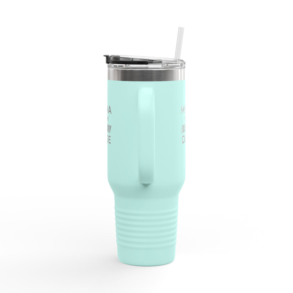 Mama of the Birthday Dude 40oz Insulated Travel Mug