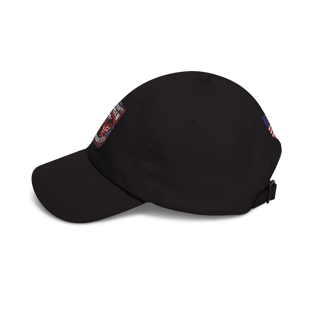 American Veteran Dad Cap - Patriotic Flag Embroidered Baseball Hat