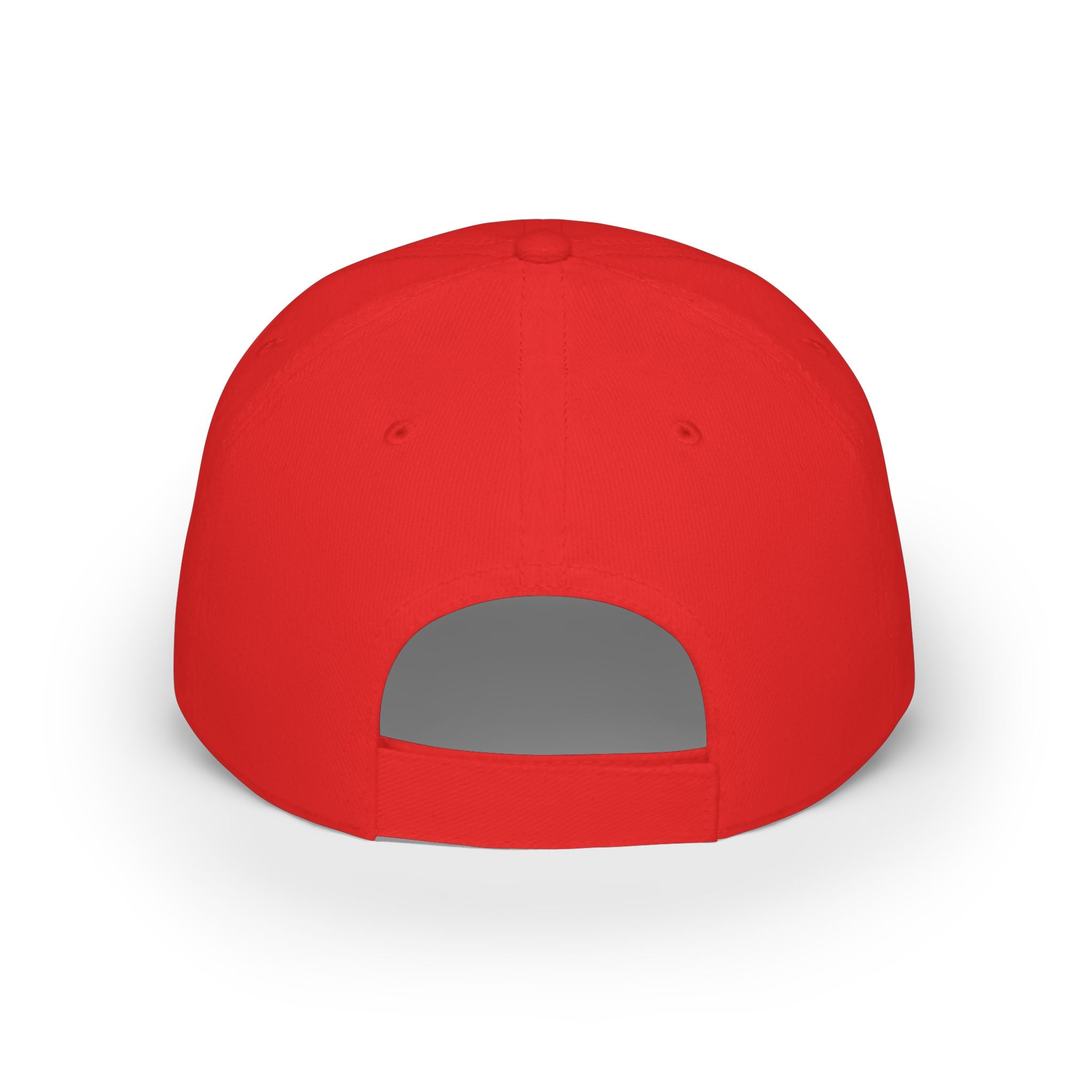 Baseball Emblem Low Profile Cap - Patriotic Baseball Hat