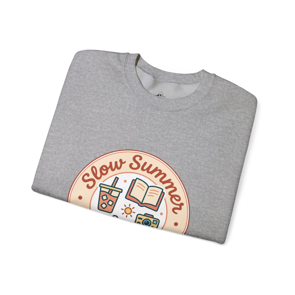 Slow Summer Club Sweatshirt | summer aesthetic, pastel coastal vibes