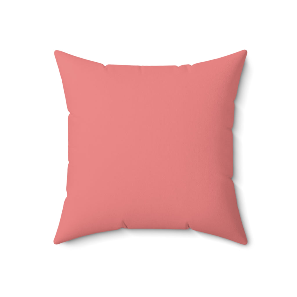 God Bless America Flag Pillow - Patriotic Square Throw Pillow