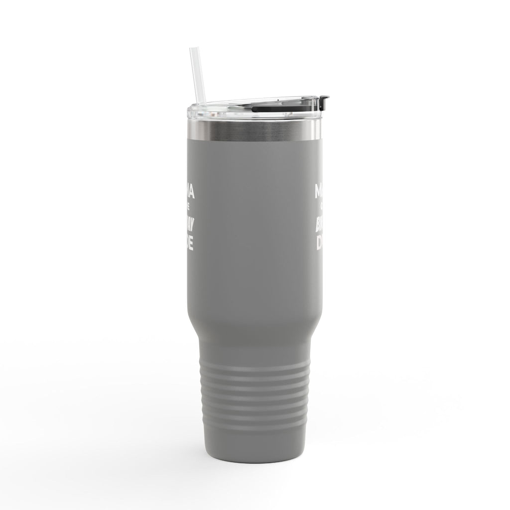 Mama of the Birthday Dude 40oz Insulated Travel Mug