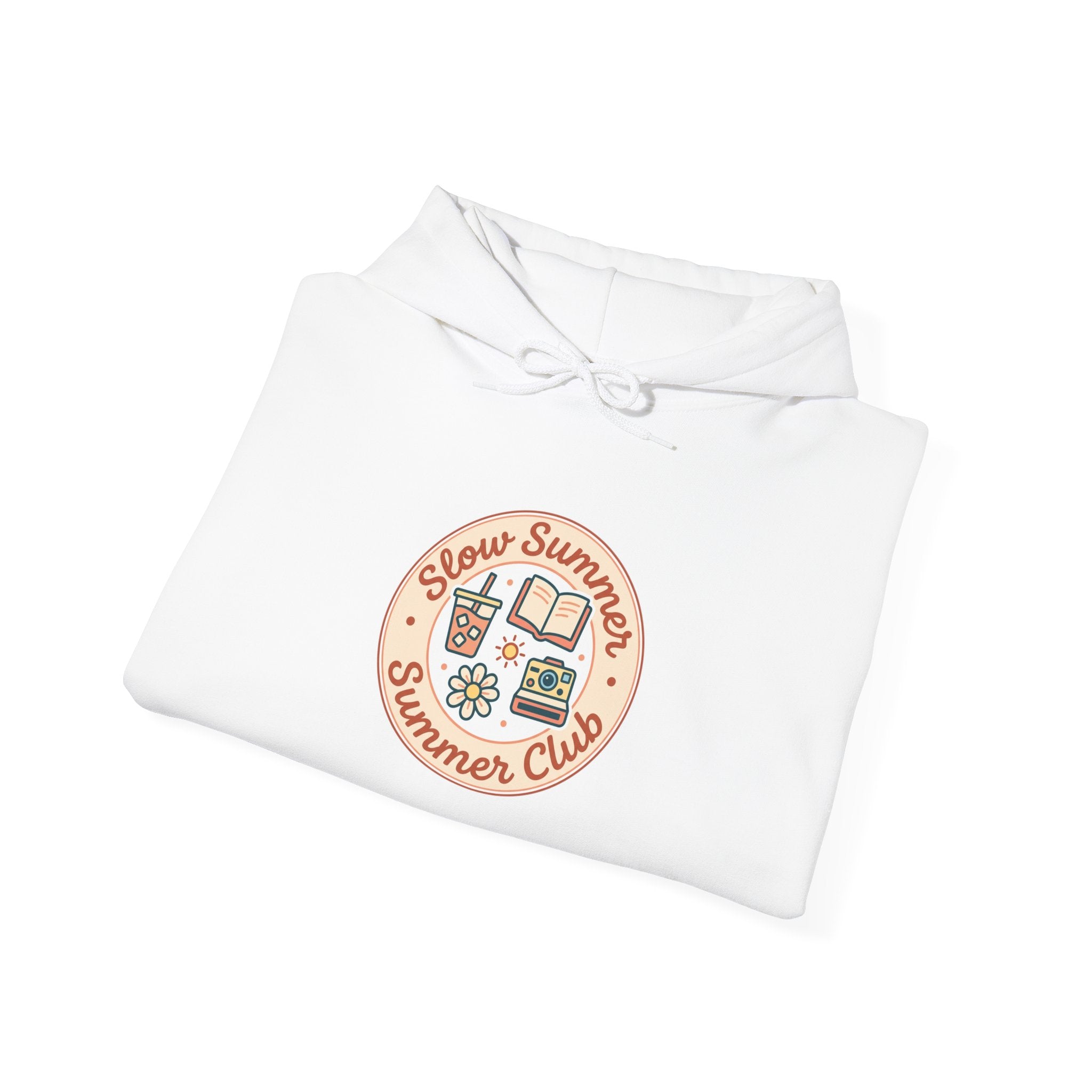 Slow Summer Club Hoodie | summer aesthetic, pastel coastal vibes