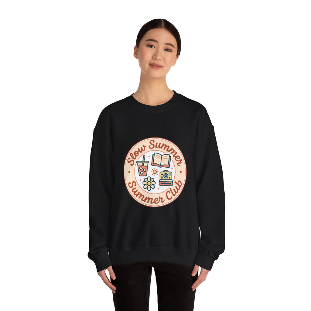 Slow Summer Club Sweatshirt | summer aesthetic, pastel coastal vibes