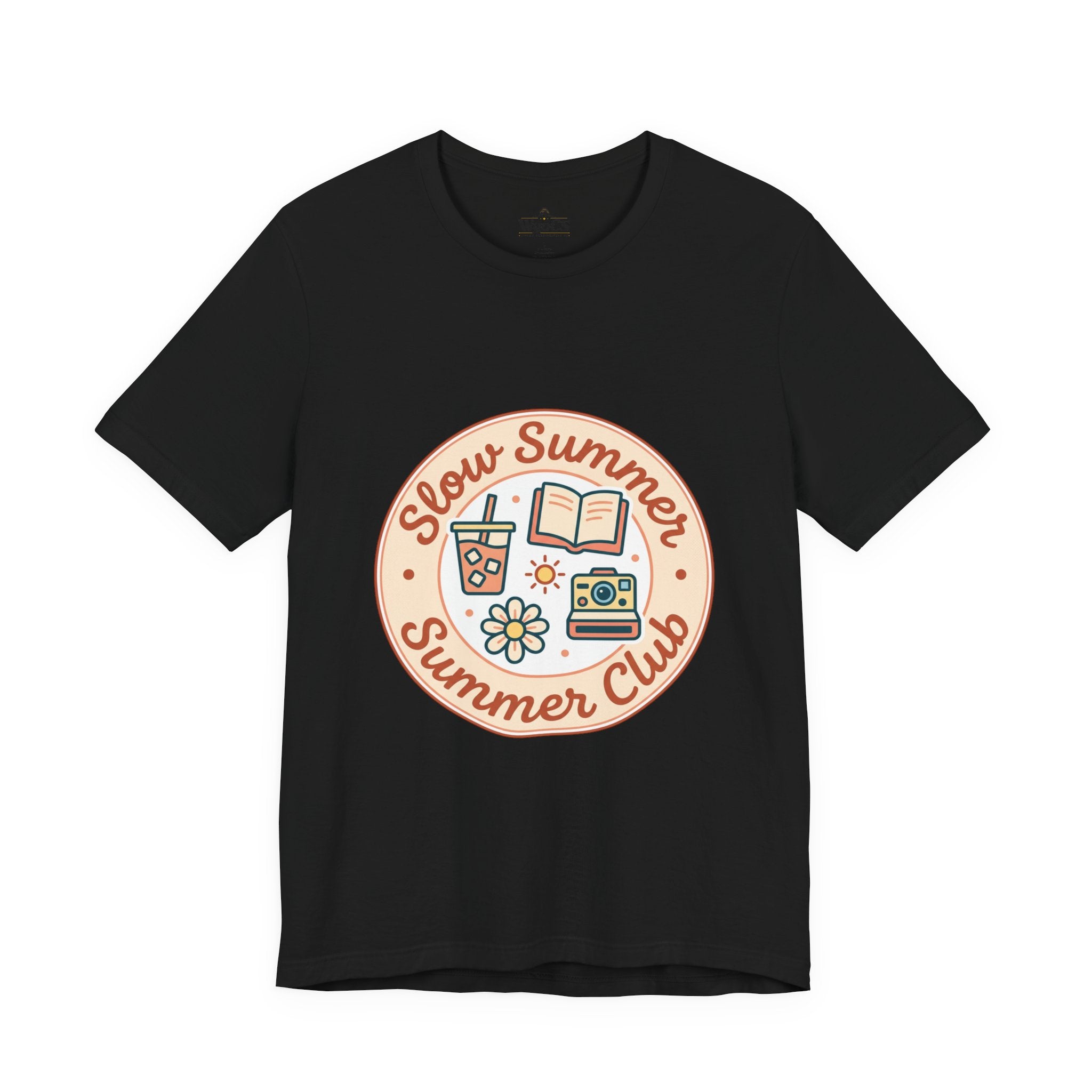 Slow Summer Club T-Shirt | summer aesthetic, pastel coastal vibes