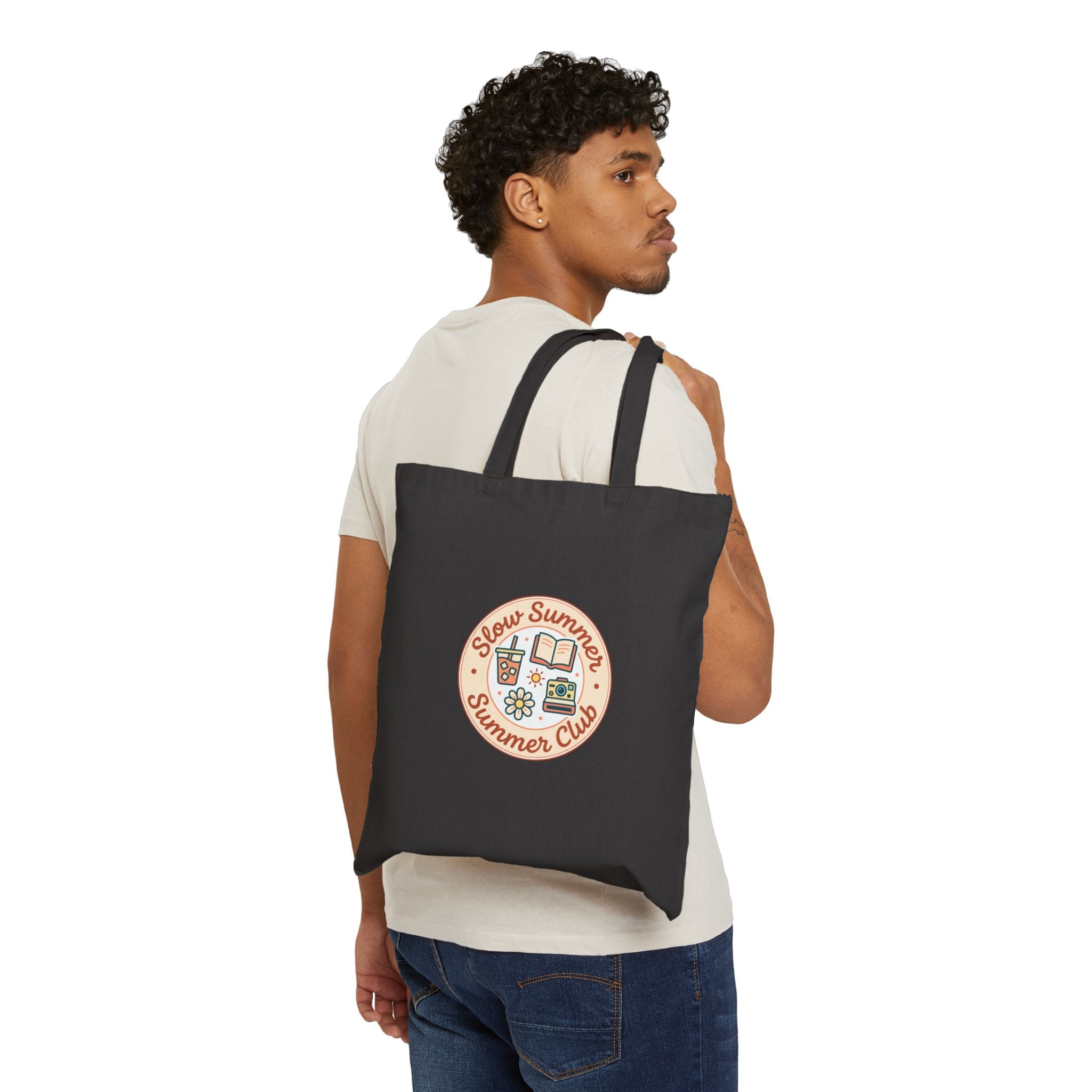 Slow Summer Club Tote | summer aesthetic, pastel coastal vibes