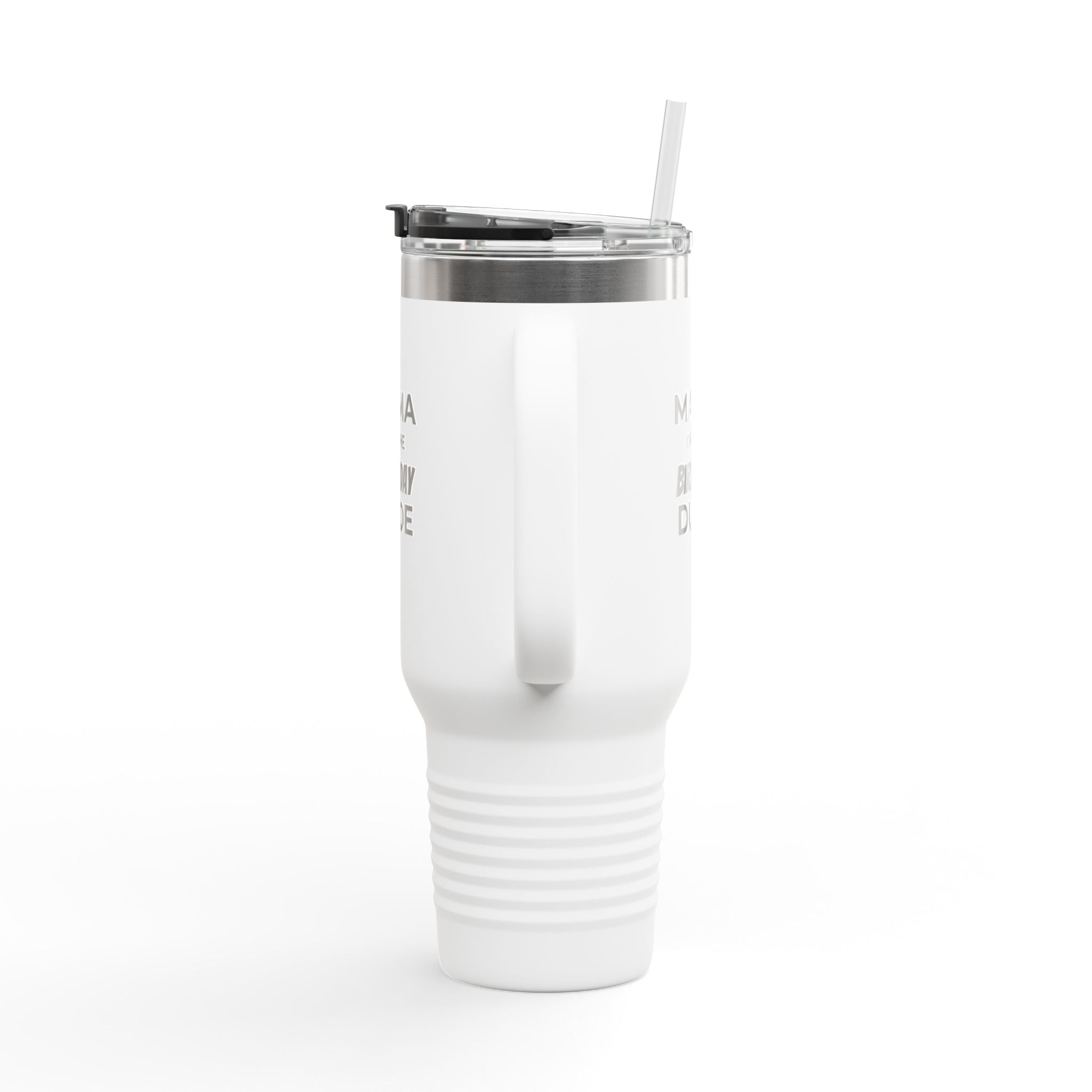 Mama of the Birthday Dude 40oz Insulated Travel Mug