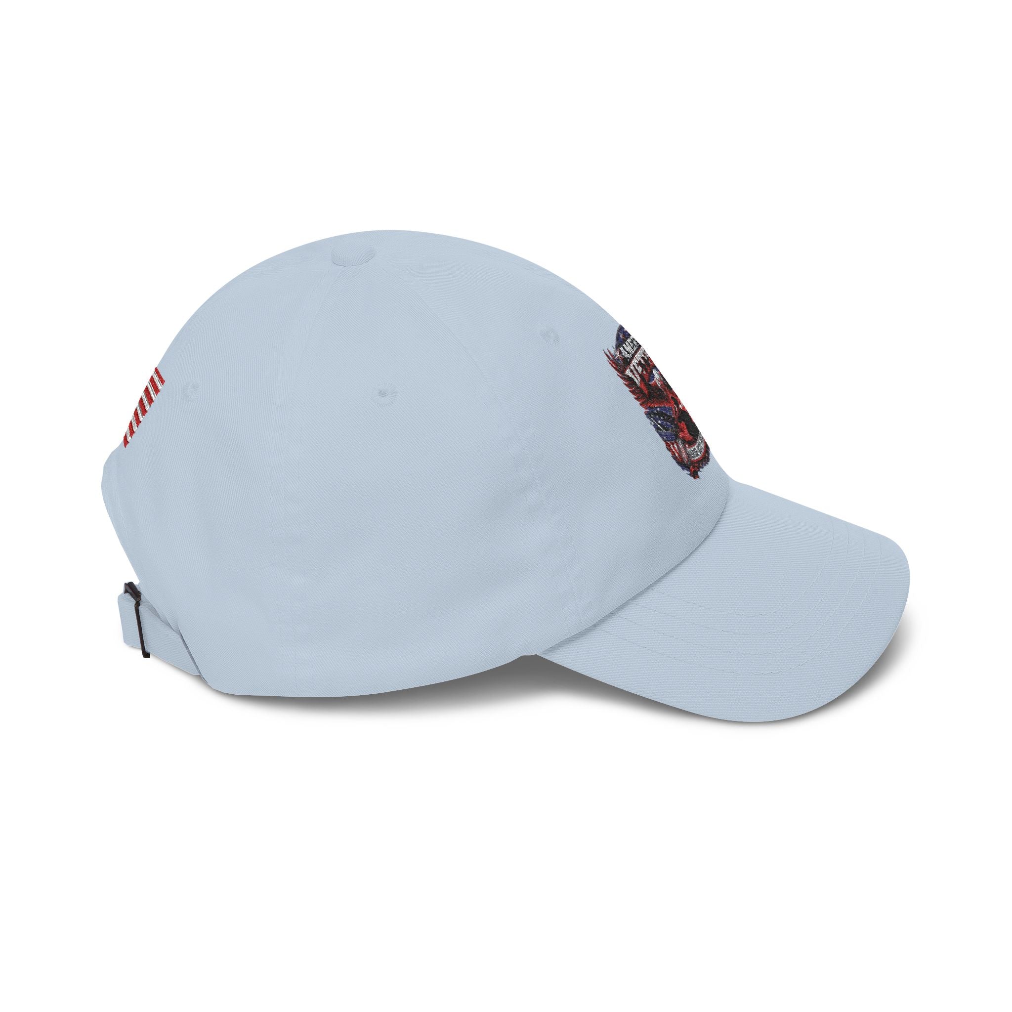 American Veteran Dad Cap - Patriotic Flag Embroidered Baseball Hat