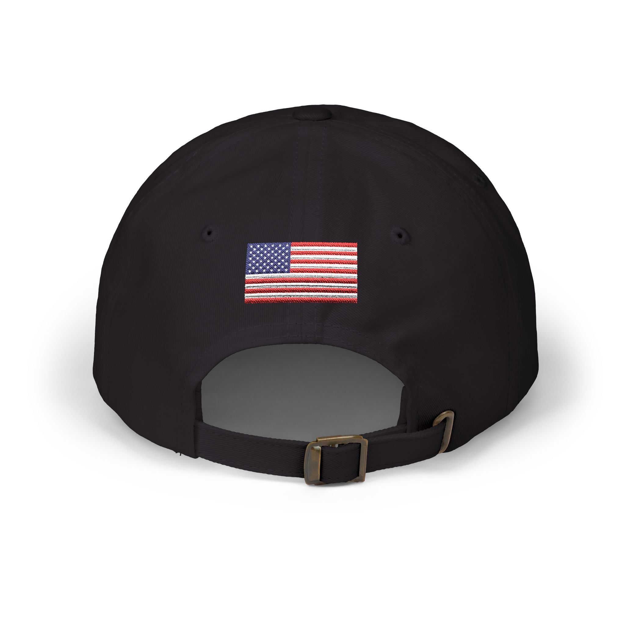 American Veteran Dad Cap - Patriotic Flag Embroidered Baseball Hat