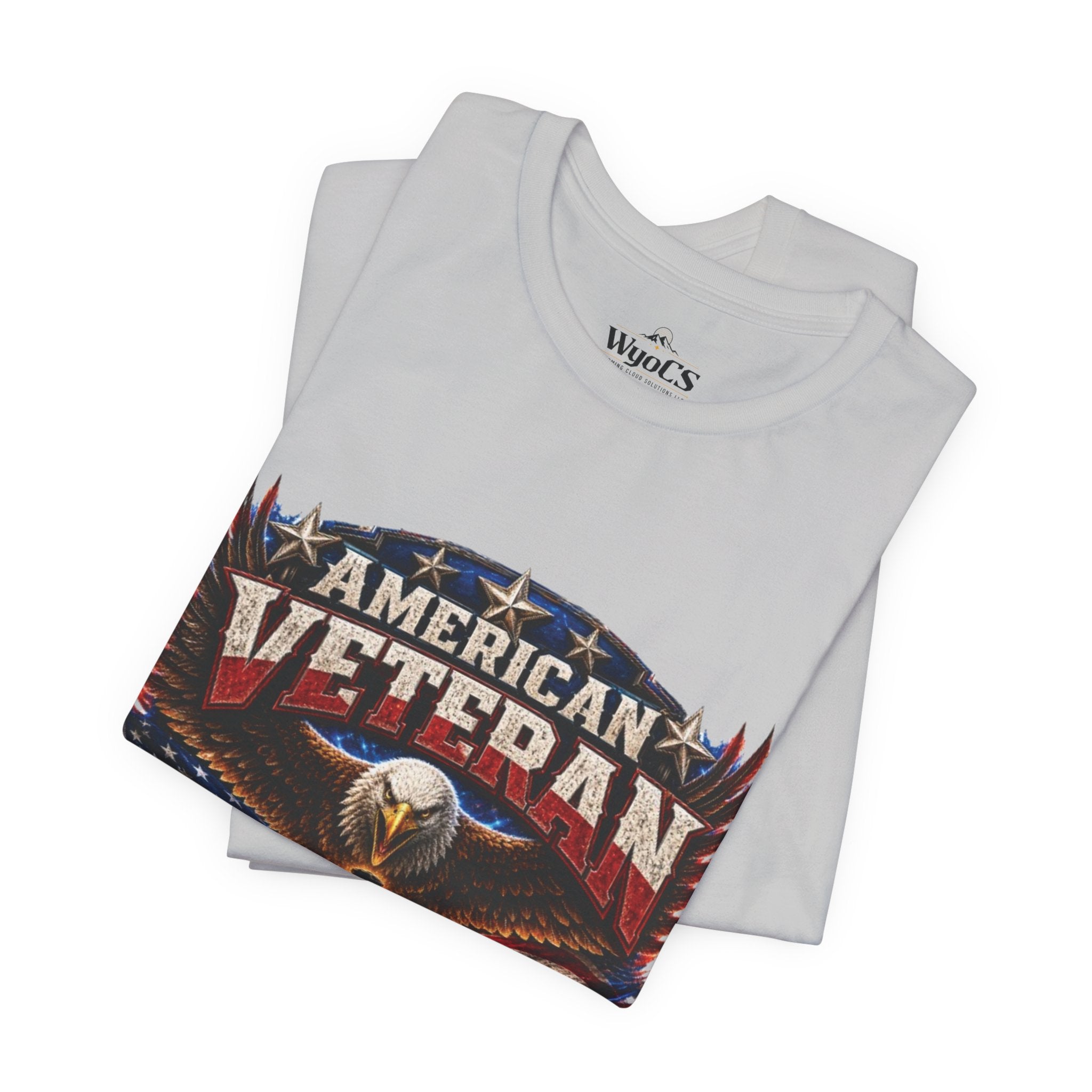 American Veteran T-Shirt - Honor Duty Freedom Patriotic Tee
