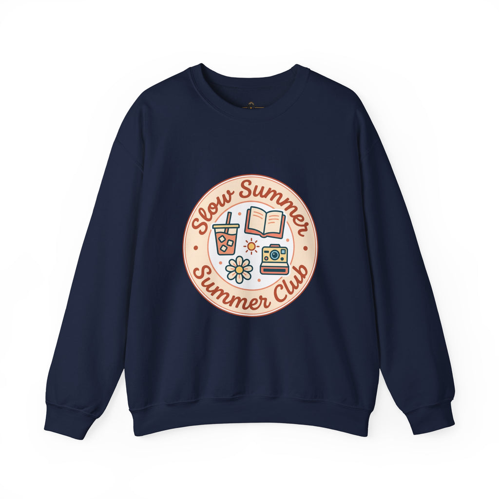 Slow Summer Club Sweatshirt | summer aesthetic, pastel coastal vibes