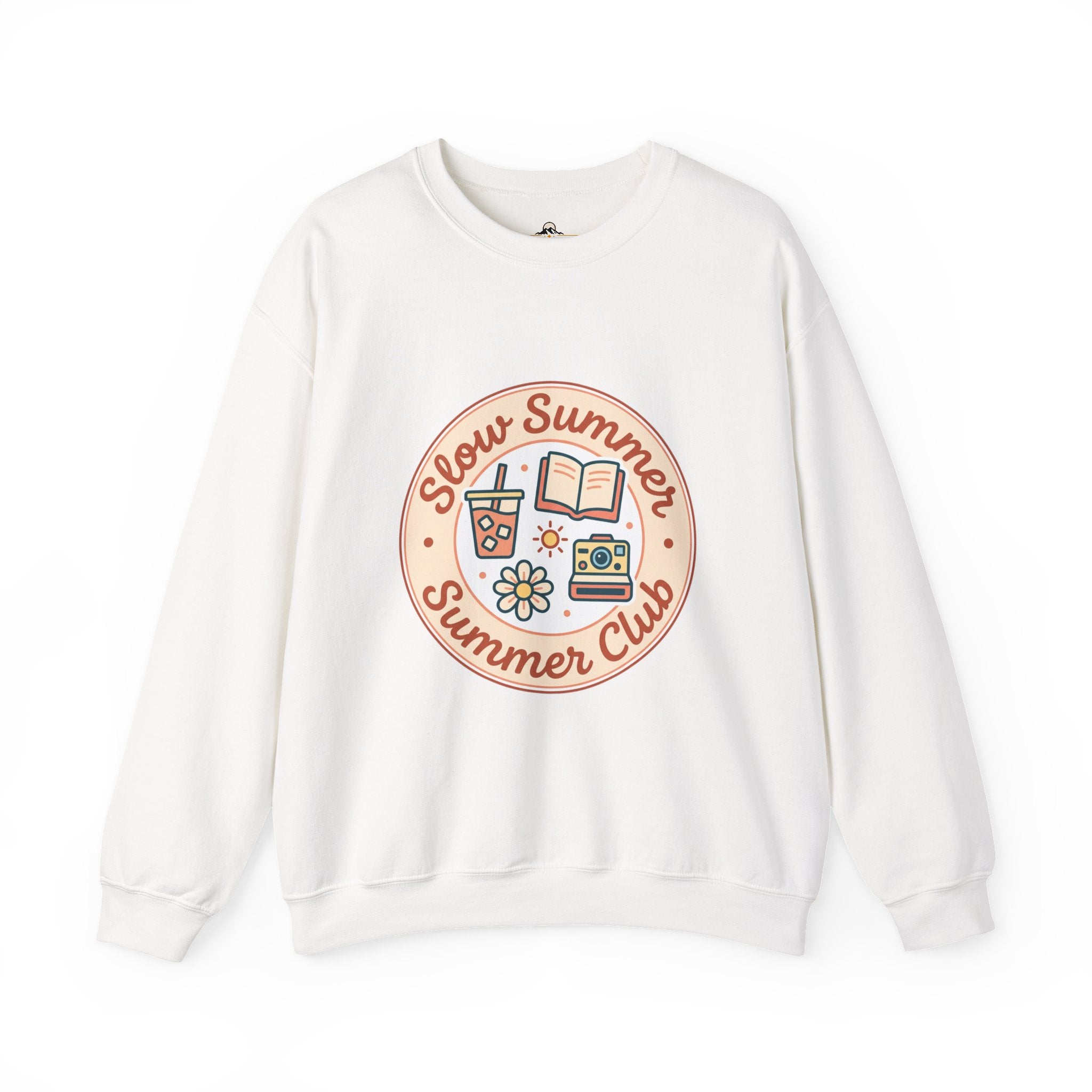 Slow Summer Club Sweatshirt | summer aesthetic, pastel coastal vibes