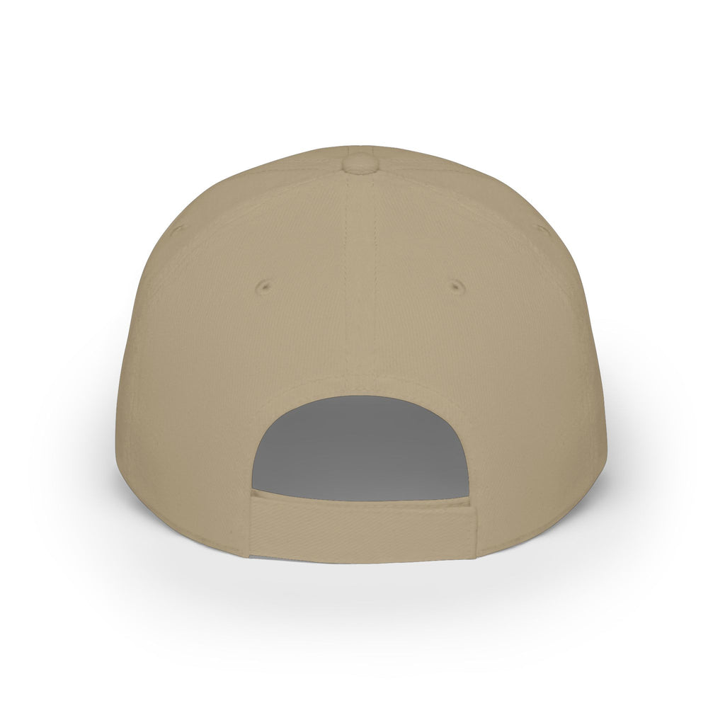 Baseball Emblem Low Profile Cap - Patriotic Baseball Hat