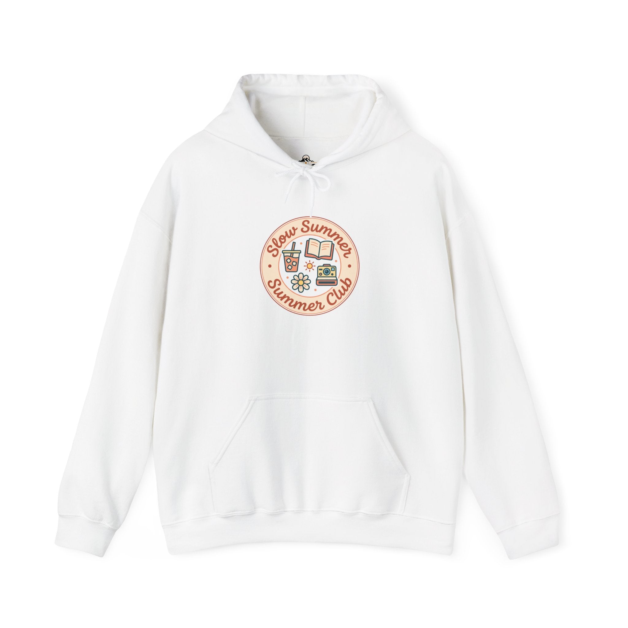 Slow Summer Club Hoodie | summer aesthetic, pastel coastal vibes
