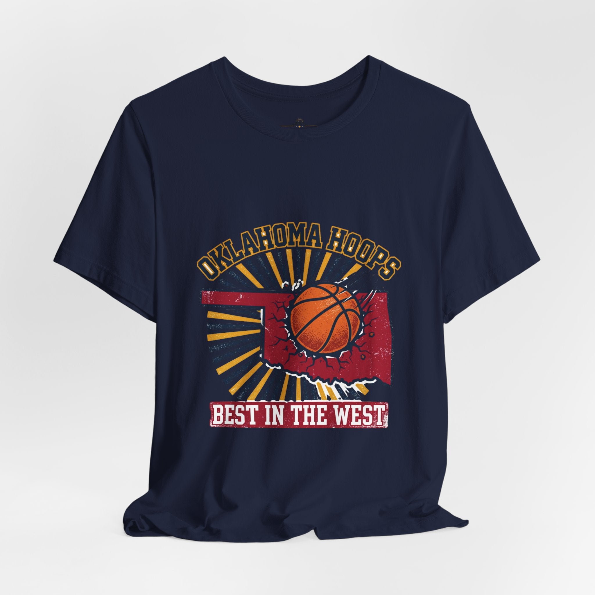 Oklahoma Hoops 'Best in the West' T-Shirt | OKC pride, vintage collegiate hoops